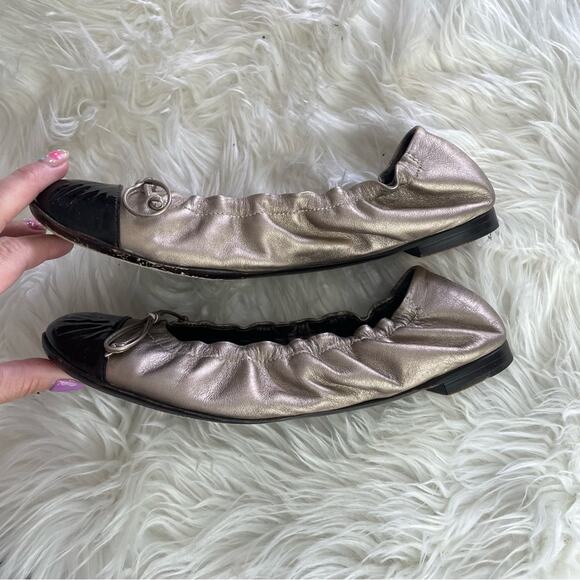 AGL Attilio Giusti Leombruni | Women’s Pebble Ginger Slip-On Flats Foldable 40.5 - Picture 3 of 9